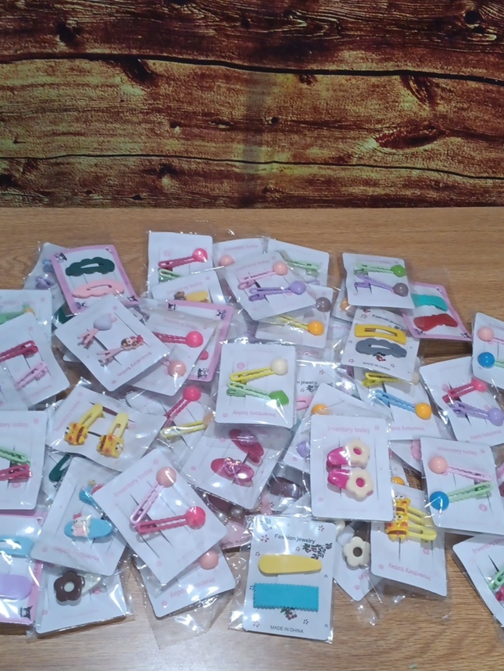 60 Piece Kids Hair Clip Bundle